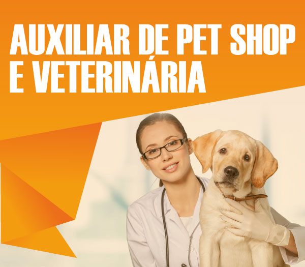 Curso Auxiliar de Pet Shop e Veterinária